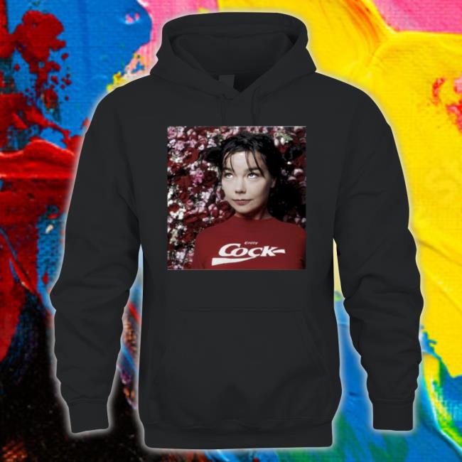 Official Bjork Enjoy Cock tee shirt