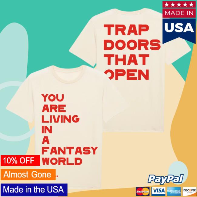 Official Radiohead News Merch Store Kid A Mnesia You Are Living In A Fantasy World Natural New Shirt Radio Head Shop