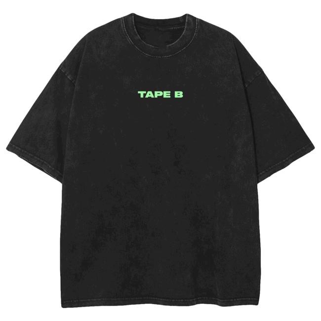 Official Tape B Merch Shop Tape B Tour 2024 Black New Shirt Tappe B Clothing Shop Tapebbeats