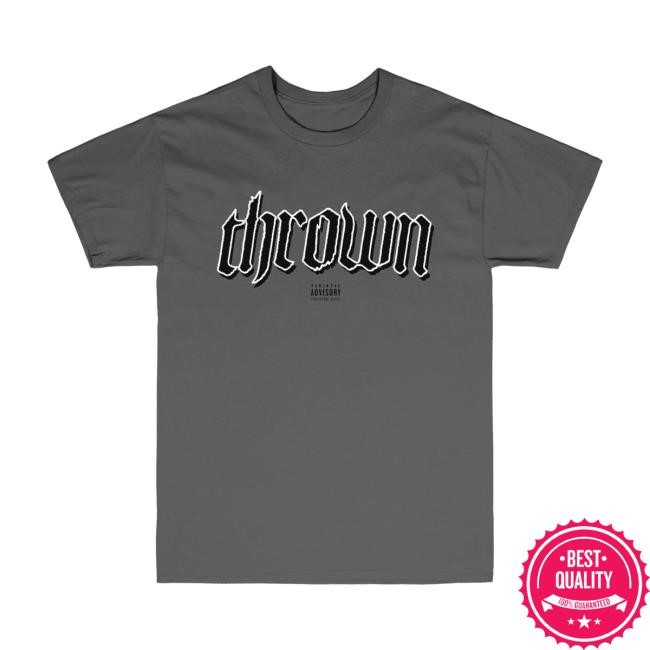 Black Logo Shirt Thrown Merch