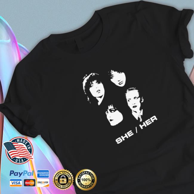 She her hers band portrait Long Sleeve Tee She her hers band portrait Tee