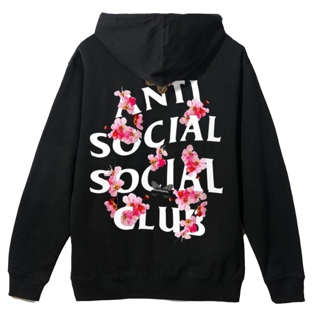 Ds Anti Social Social Club Assc White Logo Kkoch Black Flower Hoodie In Hand Pullover Hoodie Ds Anti Social Social Club Assc White Logo Kkoch Black Flower Hoodie In Hand New Hoodie