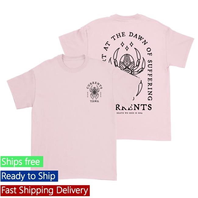 Currents Band Official Spider Shirts - Pink Currentsofficial