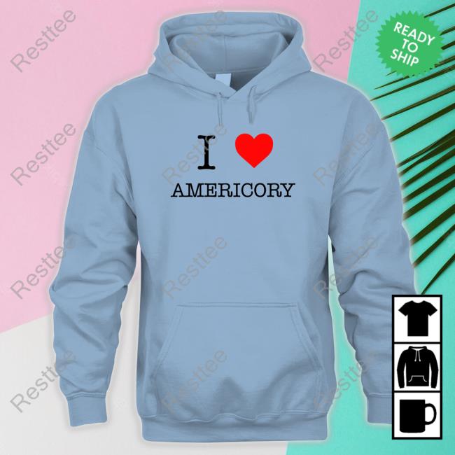 Official I Love Americory Tee Shirt