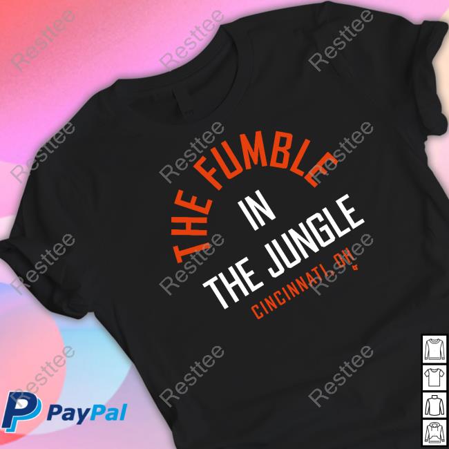 Official The Fumble In The Jungle T Shirt