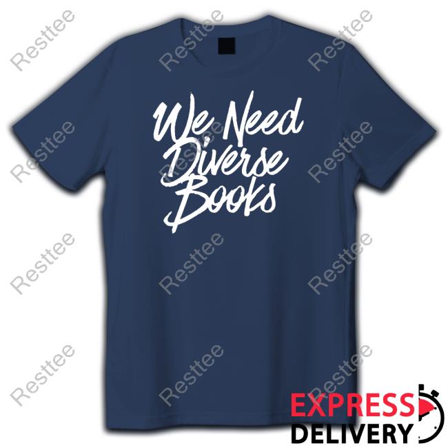 Official Bonfire Shop We Need Diverse Books Hoodie Eric Smith
