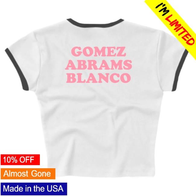 Official Selena Gomez Merch Store Shop Selena Gomez Call Me When You Break Up Baby Rib Crop Ringer T Shirt SelenaGomez