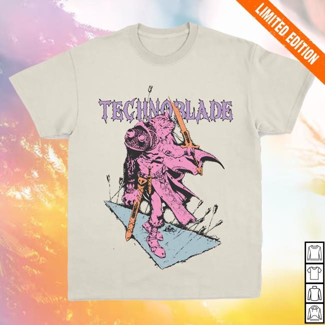 Technoblade Blood God New T-Shirt – Technoblade Official