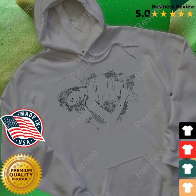 Gracie Portrait Sketch Hoodie Gracie Abrams Shop Gracie Portrait Sketch Long Sleeved T Shirt