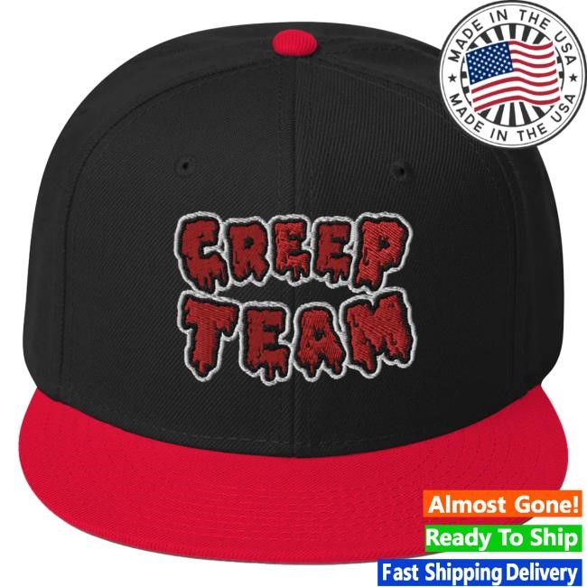 Official Creep Cast Merch Bloody Snapback Cap