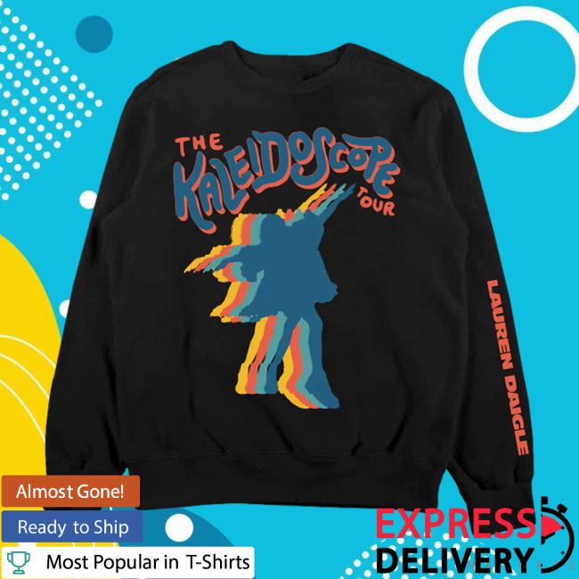 Official Lauren Daigle Kaleidoscope Tour Black Sweaters