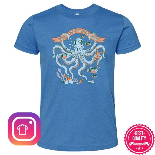 Official Dave Matthews Band Store Youth Octopus Tees