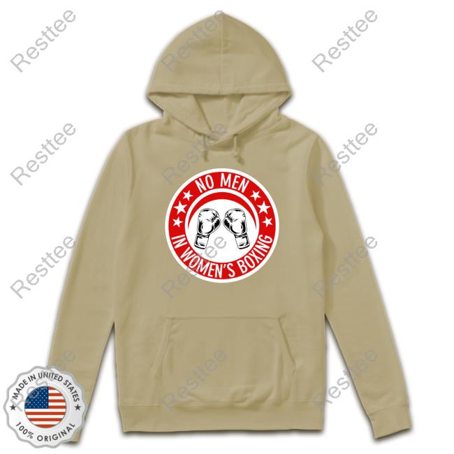 No Men In Women's Boxing Hoodie