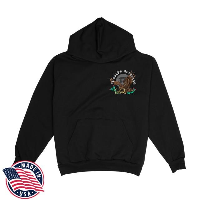 El Sueño LS Hoodie Black Fuerza Regida El Sueño Hood Black Fuerza Regida