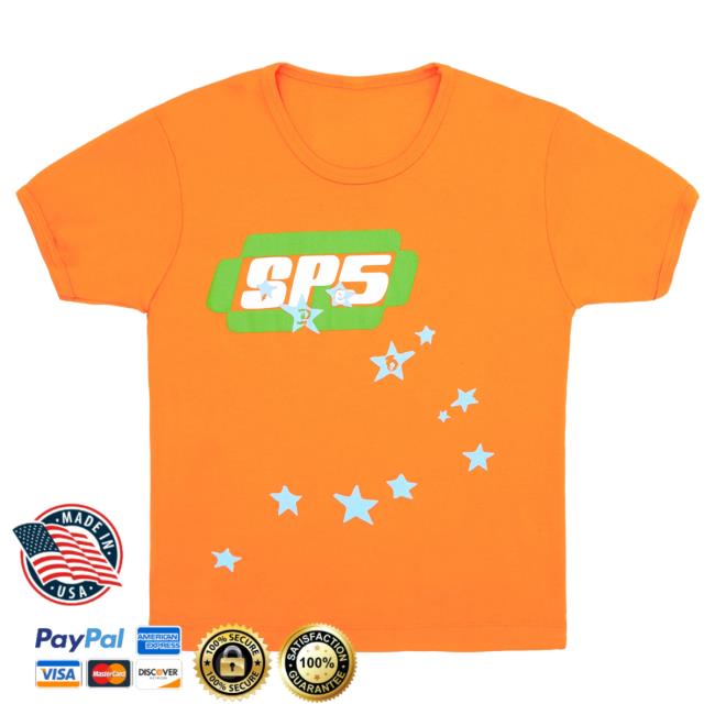 Official Kingspider Mech Store Sp5der Orange Sp5 Popover Shirt Sp5ders Apparel Clothing Shop