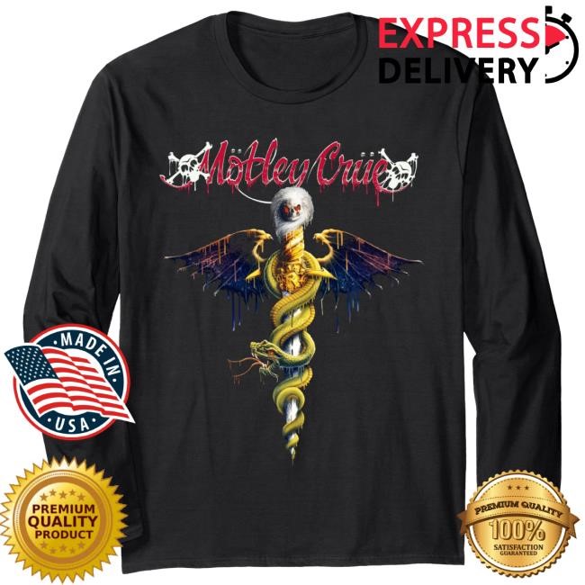 Mötley Crüe - Dr. Feel Good Slime New Shirt Motley Crue Official