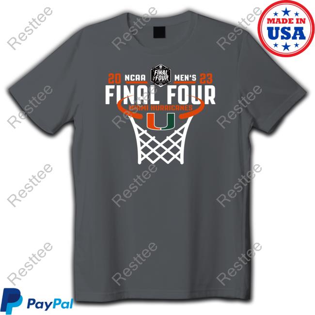 Miami 2023 Final Four Net Tee Shirt