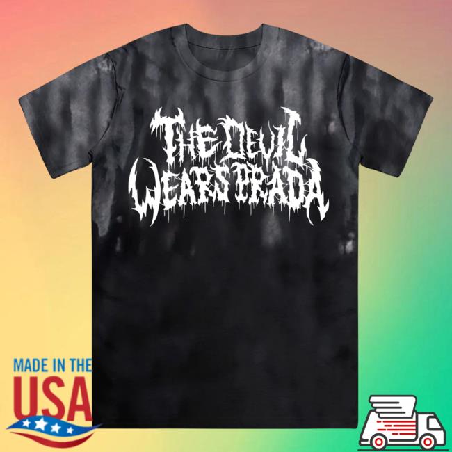 Official The Devil Wears Prada Tdwp Band Clothing Merch Reverse Decay Tie Dye T-Shirts Tdwpband