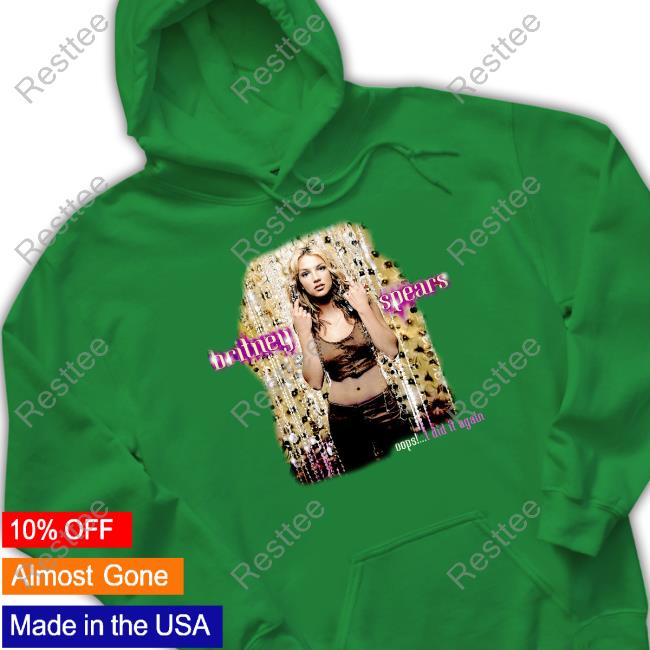 Britney Spears Oops I Did It Again Tour Special Edition Sweatshirt