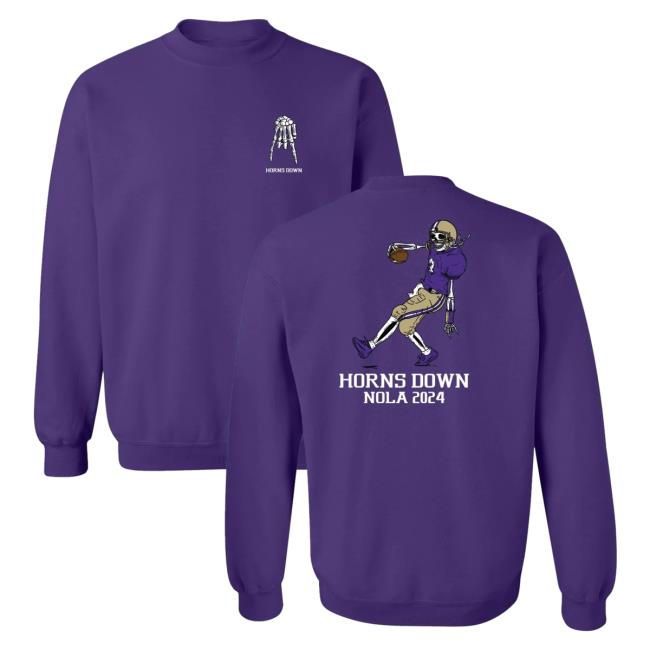 Official Barstool Huskies Merch Store Barstool U Horns Down Wa Sweatshirts Barstoolhuskies Apparel Clothing Shop