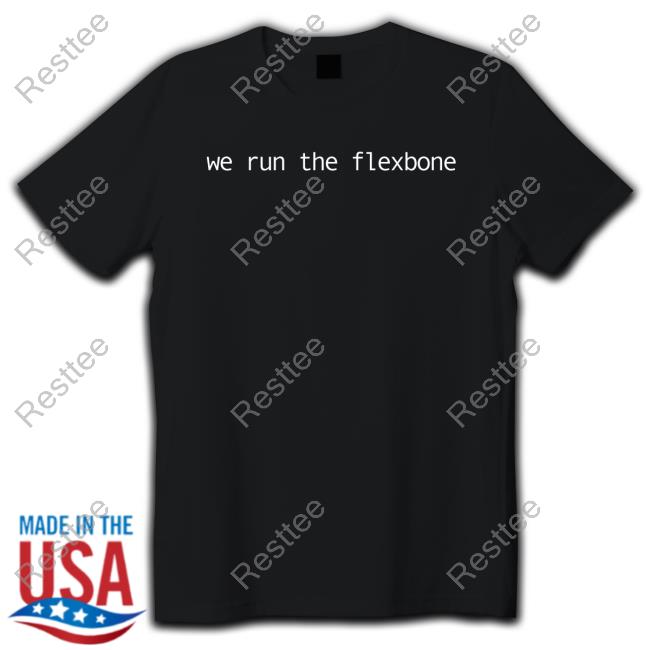 Official We Run The Flexbone Tee