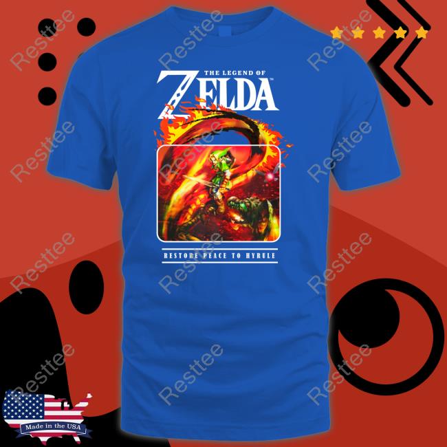 The Legend Of Zelda Restore Peace To Hyrule T-Shirt