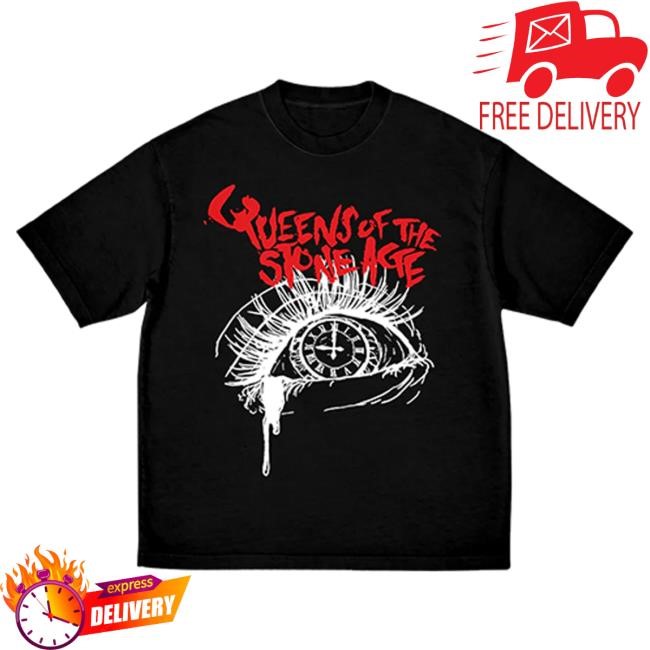 Official Queens Of The Stone Age Qotsa Merch Store Keep Your Eyes Peeled Black T Shirt