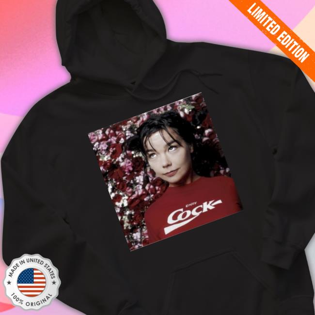 Official Bjork Enjoy Cock Long Sleeve Shirt Official Bjork Enjoy Cock T-Shirt