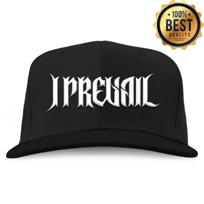 Official I Prevail Merch Barbed Wire Logo Cap (Black)
