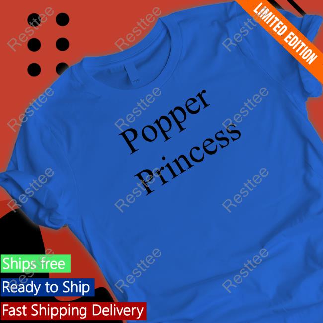 Popper Princess T Shirt Popper Princess Shirt
