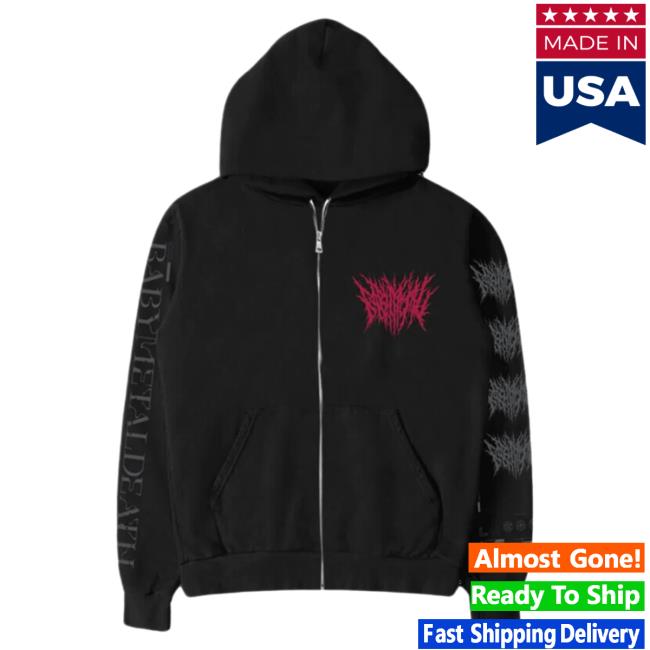 Official Baby Metal Merch Store BabyMetal "Metalverse Gateway" Hoodie Baby Metal Apparel Clothing Shop