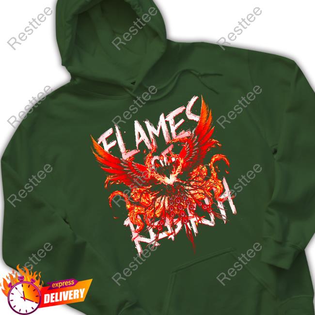 Final Fantasy XVI Flames Of Rebirth T Shirt Final Fantasy XVI Flames Of Rebirth T Shirt