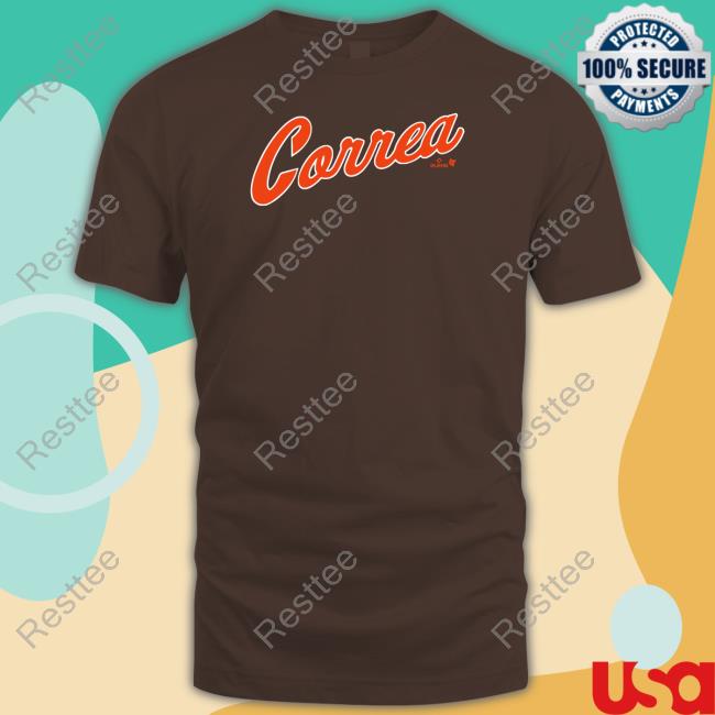 Correa Hoodie Carlos Correa New York Script Sweatshirt
