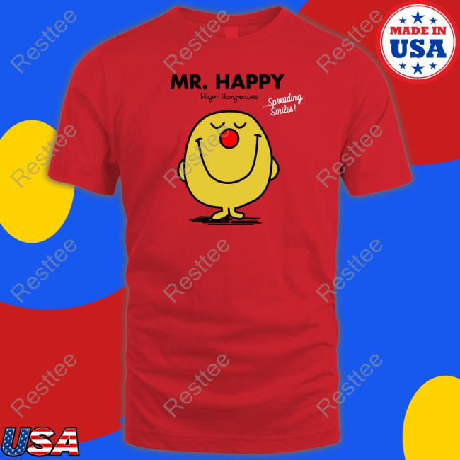 Mr. Happy Red Nose Day Sweatshirt