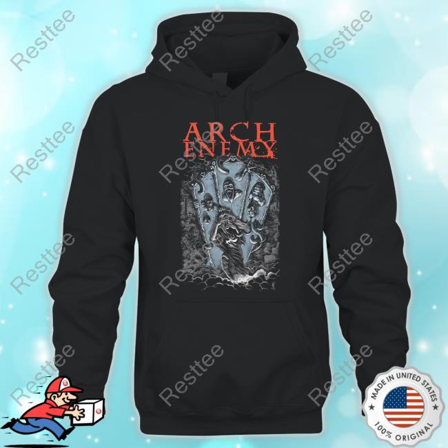 Rebellion Republic Merch Arch Enemy Mirrors Red Tee Shirt
