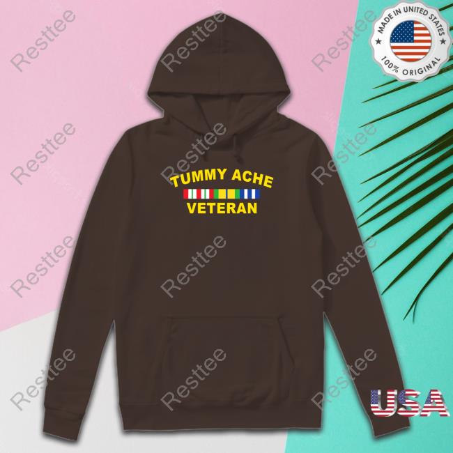 Shitheadsteve Merch Tummy Ache Veteran T-Shirt