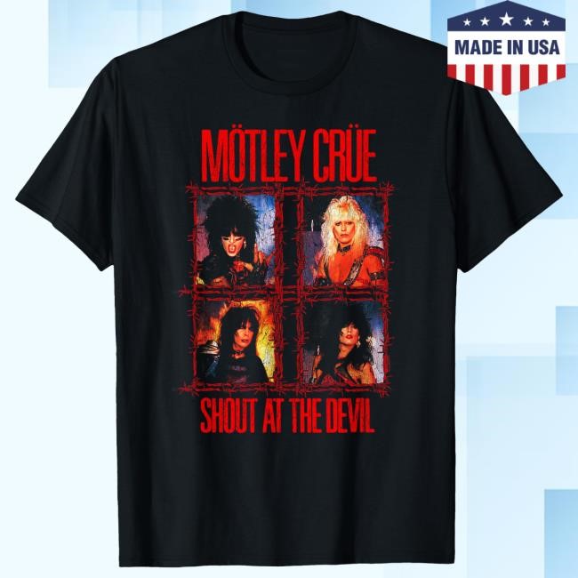 Mötley Crüe - Shout at The Devil - Wire Sweatshirt Motley Crue Official