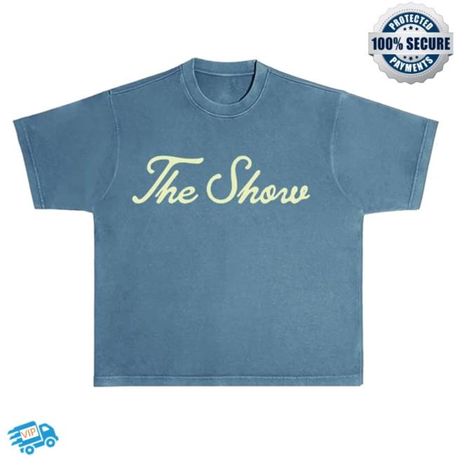 Official Niall Horan Merch Store The Show Live On Tour Blue Shirt 2024 Niall Horan