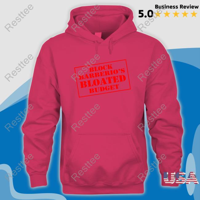 Official Block Barberio’s Bloated Budget Shirt TAPinto Block Barberio’s Bloated Budget Shirt