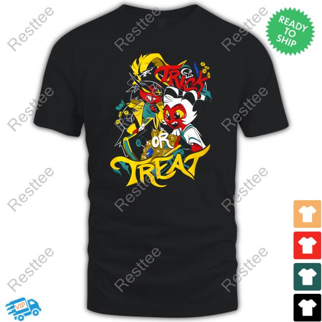 Shark Robot Store Moxxie + Millie TRICK OR TREAT Shirts