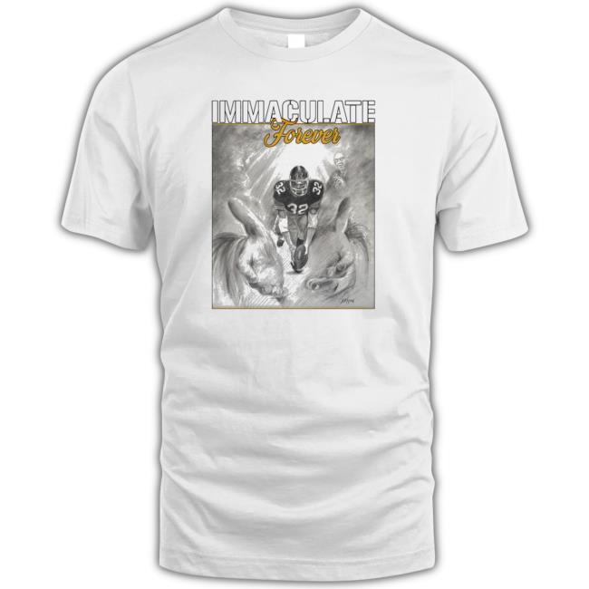 Official Immaculate Forever Franco Harris Pittsburgh Steelers Shirts
