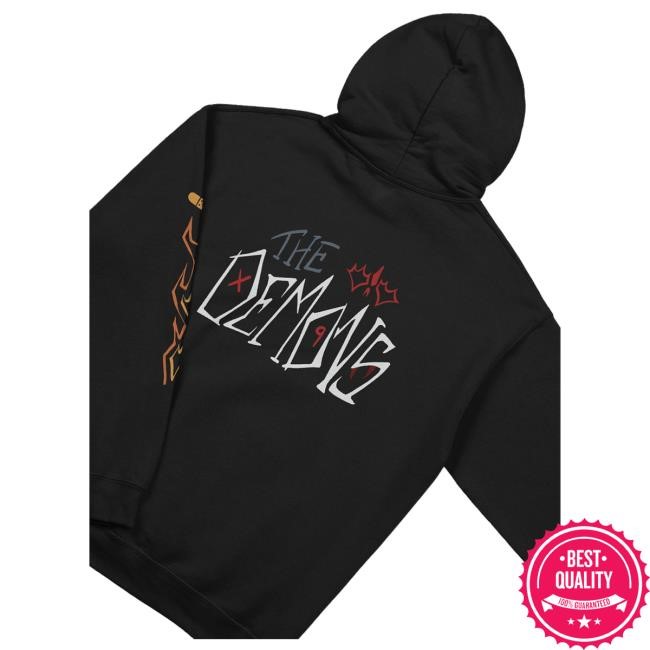 Official Just Roll With It clothing Demons Pull Over Hoodie Jrwishow Official Just Roll With It clothing Demons Crew neck Jrwishow
