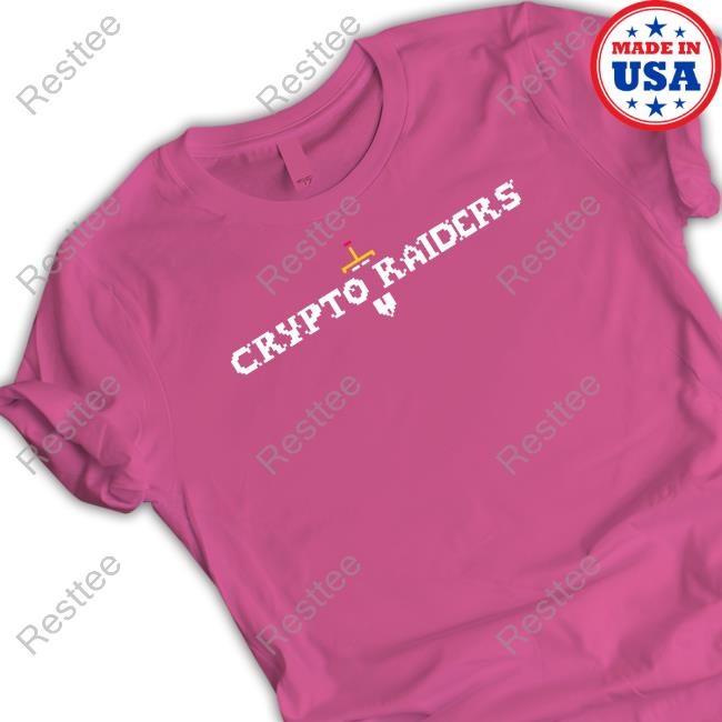 Crypto Raiders Hooded Sweatshirt Official Crypto Raiders T Shirt