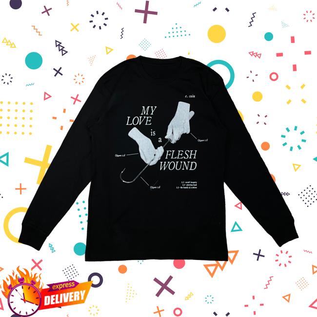 Official Ethel Cain Merch Flesh Wound Long Sleeve Tee