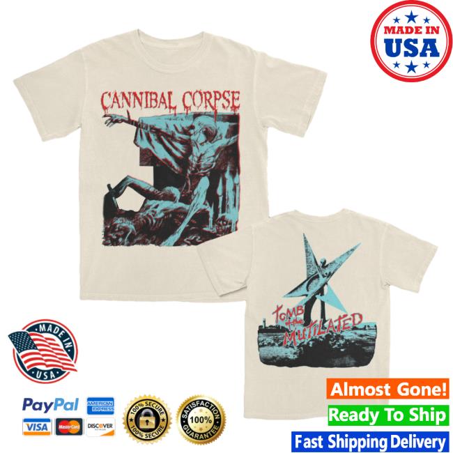 Official Cannibal Corpse Tomb Of The Mutilated Bootleg Shirts