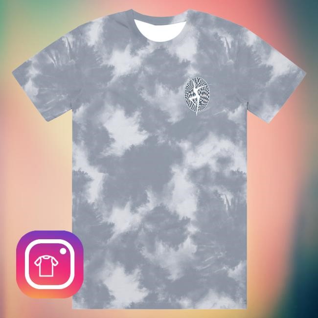 Official Dave Matthews Band Merch Store Warped Firedancer Tie-Dye Shirt 2024