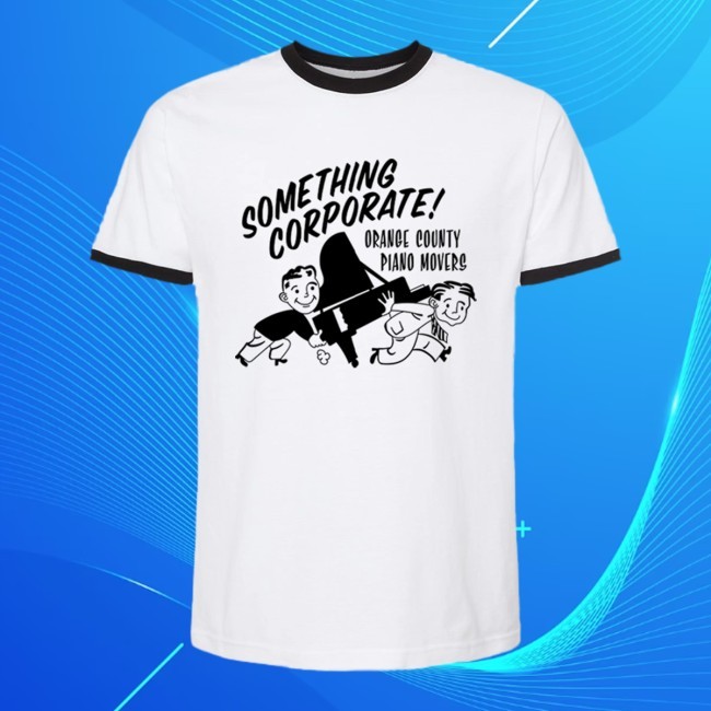 Andrew McMahon Something Corporate Piano Movers Shirt