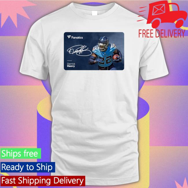Derrick Henry Tennessee Titans Signature Shirt