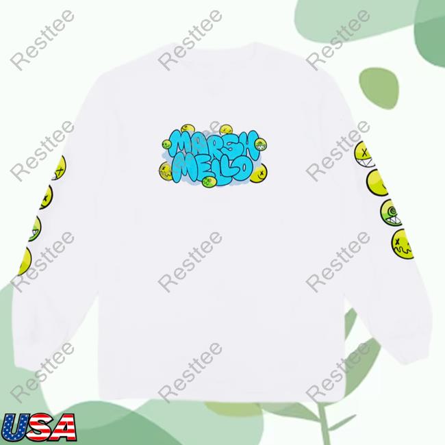 Official Marshmello Music Clothing Store Shop Moody L/S Hoodies Marshmellomusic Merch