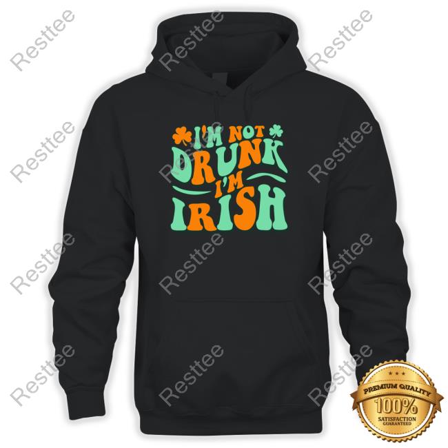 Barstool Sports I'm Not Drunk I'm Irish T Shirt
